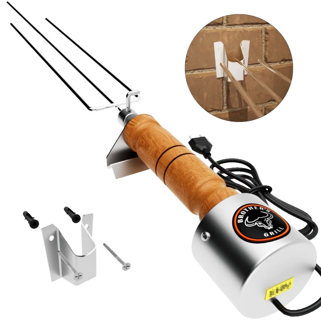 Espeto Giratório Elétrico - Linha Eco Churrasco